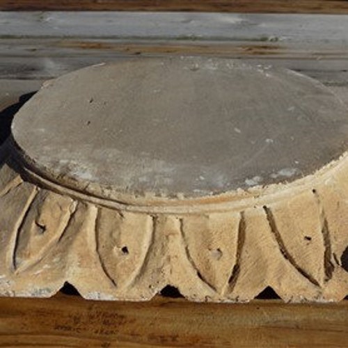 Large Wooden Architectural Column Base, Ionic shops Column Plinth, Wood Riser Base A9 Wedding Decor, Column Plinth, Pillar Stand, Column Pedestal