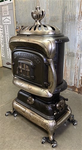 Great Western Duplex Wood Stove No. 824C Vintage Cast Iron - Etsy