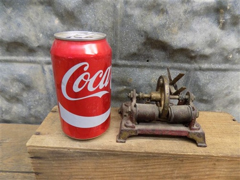 H-K Toy Electric Motor Style L Magnetic Jenson Weeden Steam Engine Vintage Miniature Metal