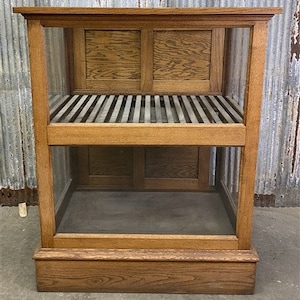 Humidor Display Case, Cigar Store Cabinet, Bakery Showcase, Drugstore Counter, Store Display Cabinet, Wood Display Case, Glass Display Case