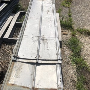 30 Sheets Barn Tin Roof Corrugated Reclaimed Salvage Decor 6.5-10&#39; & 540 sqft c1, Reclaimed Barn Tin Siding, Galvanized, Rustic, Roofing