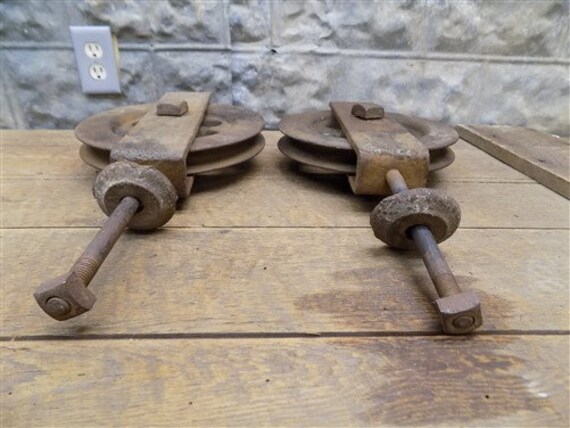 Salvage Barn Door Hardware Vintage Rolling Hardware Etsy