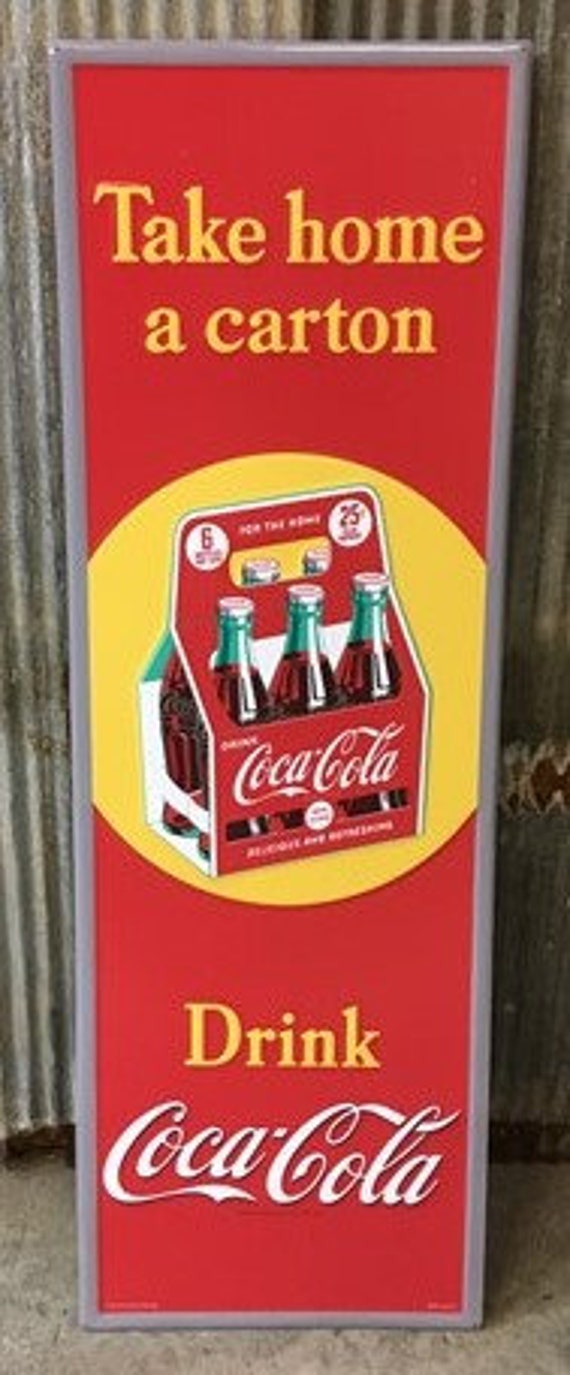 Maison de Poupées Métal boissons SIGNE = Coca Cola 