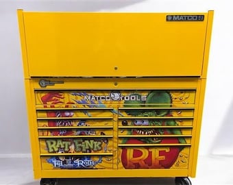 Matco 4S Series Rat Fink Edition Rolling Toolbox, Top Chest