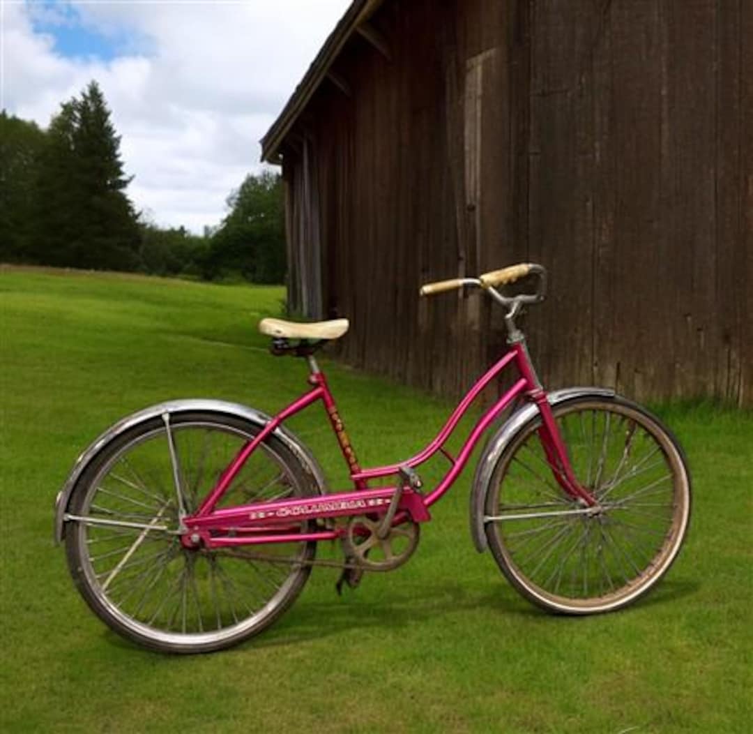 1966 Columbia Pink Girls Bicycle Pink Step Through Girls Bike Serial R595005 1966 Bicycle Columbia Bike Pink Bike Girls Bike Vintage Etsy Australia