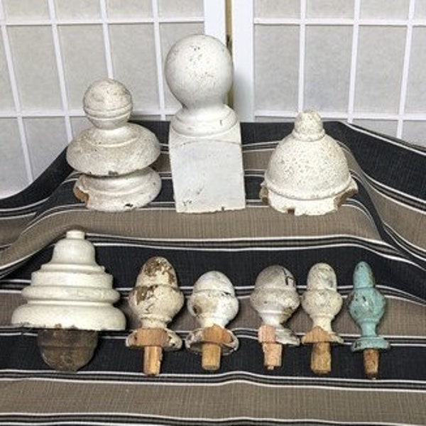 Wood Finials, Wood Furniture Parts, Architectural Salvage, Vintage Reclaimed E Reclaimed Trim, Woodwork Salvage, Reclaimed Furniture Parts