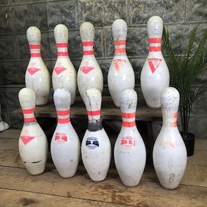 Wibc abc bowling pin - Etsy 日本