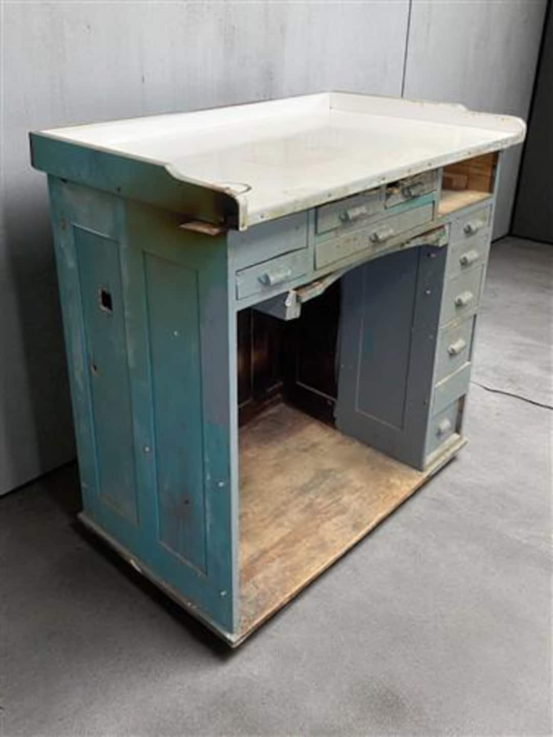 Whatchmaker Bench Watchmaker Bench, Vintage Jewelers Workbench, Entry Hall Table ...