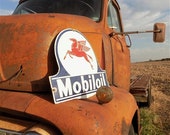 Mobiloil Pegasus Sign, Metal Porcelain Advertising Sign, Gast Station Pump A,Pegasus Mobil Oil Advertising, Metal Porcelain Advertising Sign