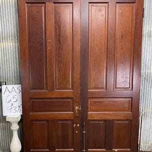 American Pair Bifold Doors (65x93.5), Vintage Interior Doors Pocket Doors AA5, Home Office Doors, Interior Sliding Doors, Wood Doors