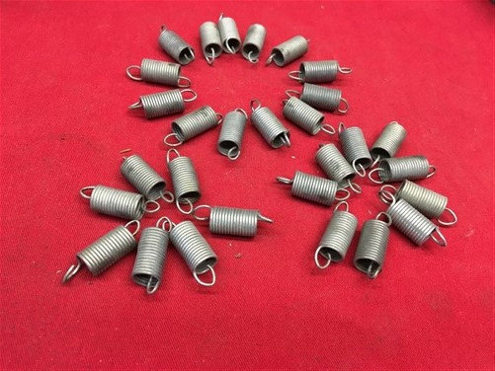 Metal Compression Tension Springs Spiral Coil Steampunk Etsy