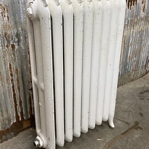 Cast Iron Radiator Heater, Vintage Radiator, American Radiator Co, 9 Sections A, Floor Radiator, Steam Radiator, Ornate