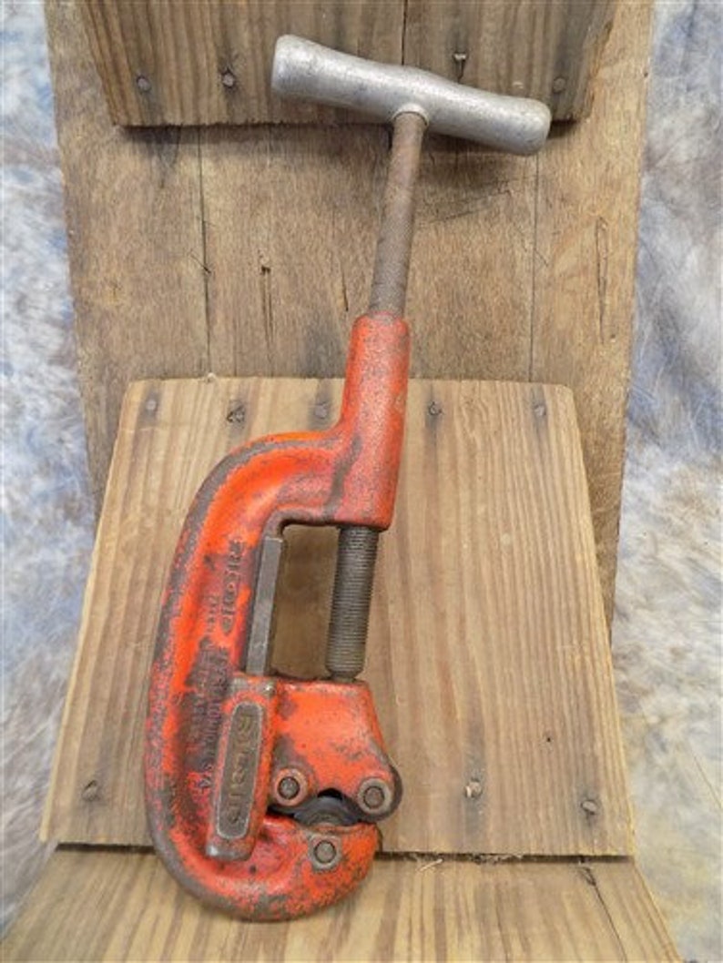 Rigid No 2A Heavy Duty Pipe Cutter 1/8 to 2 Capacity Vintage Etsy