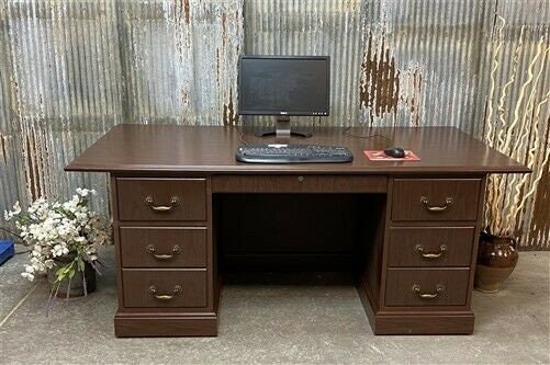 Executive desk - EASY OFFICE.PLUS - RÖHR-Bush - contemporary / wooden /  metal
