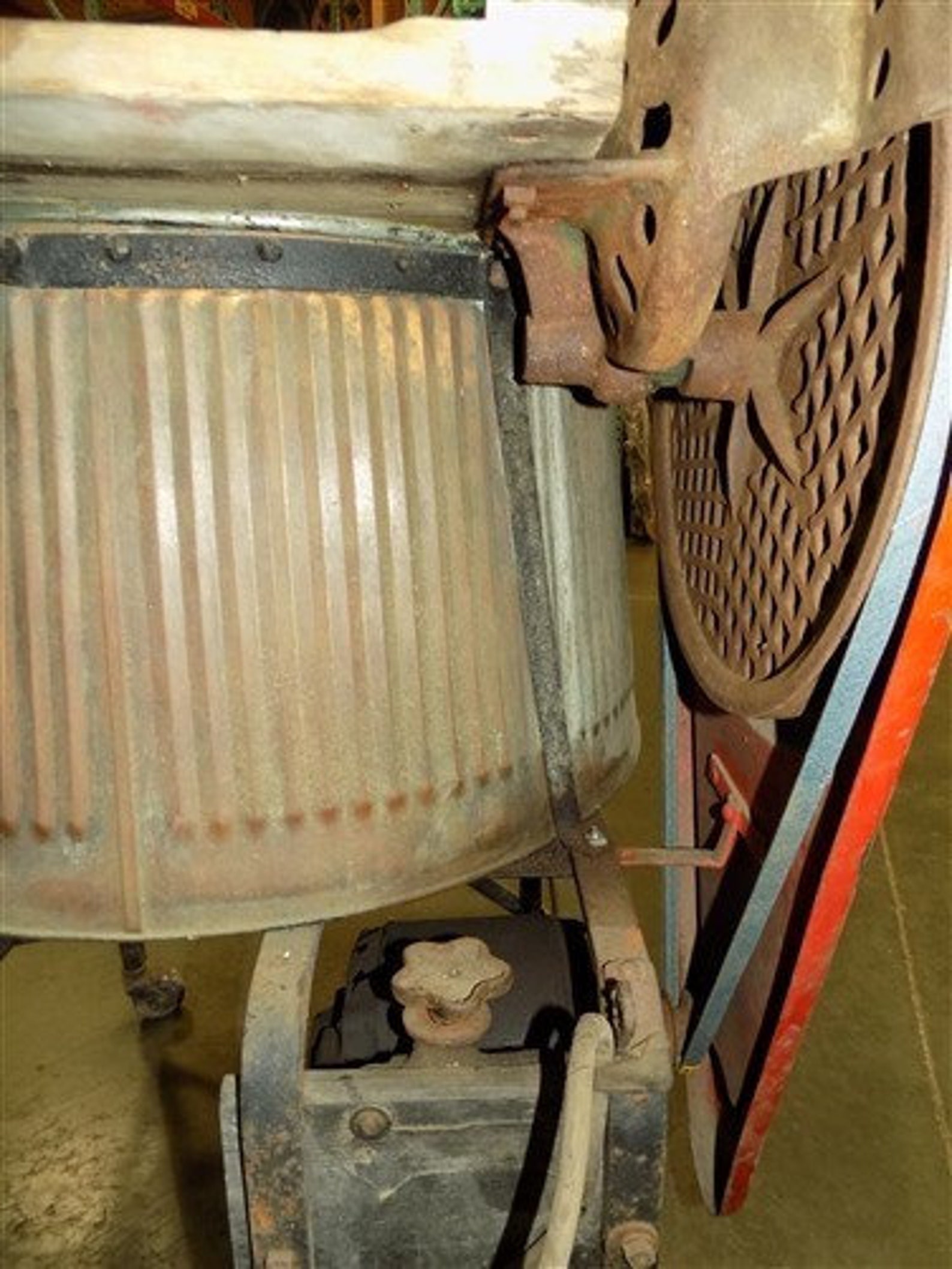 Antique Copper Electric Washing Machine Agitator Wringer Etsy