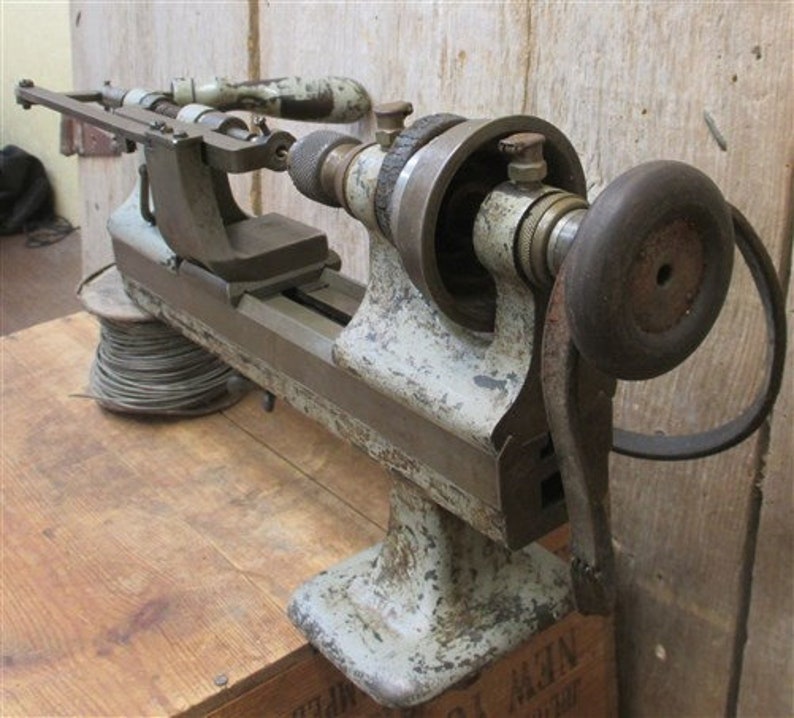 Watchmaker Jeweler Drill Lathe Pulley System Pocket Watch Tool Etsy