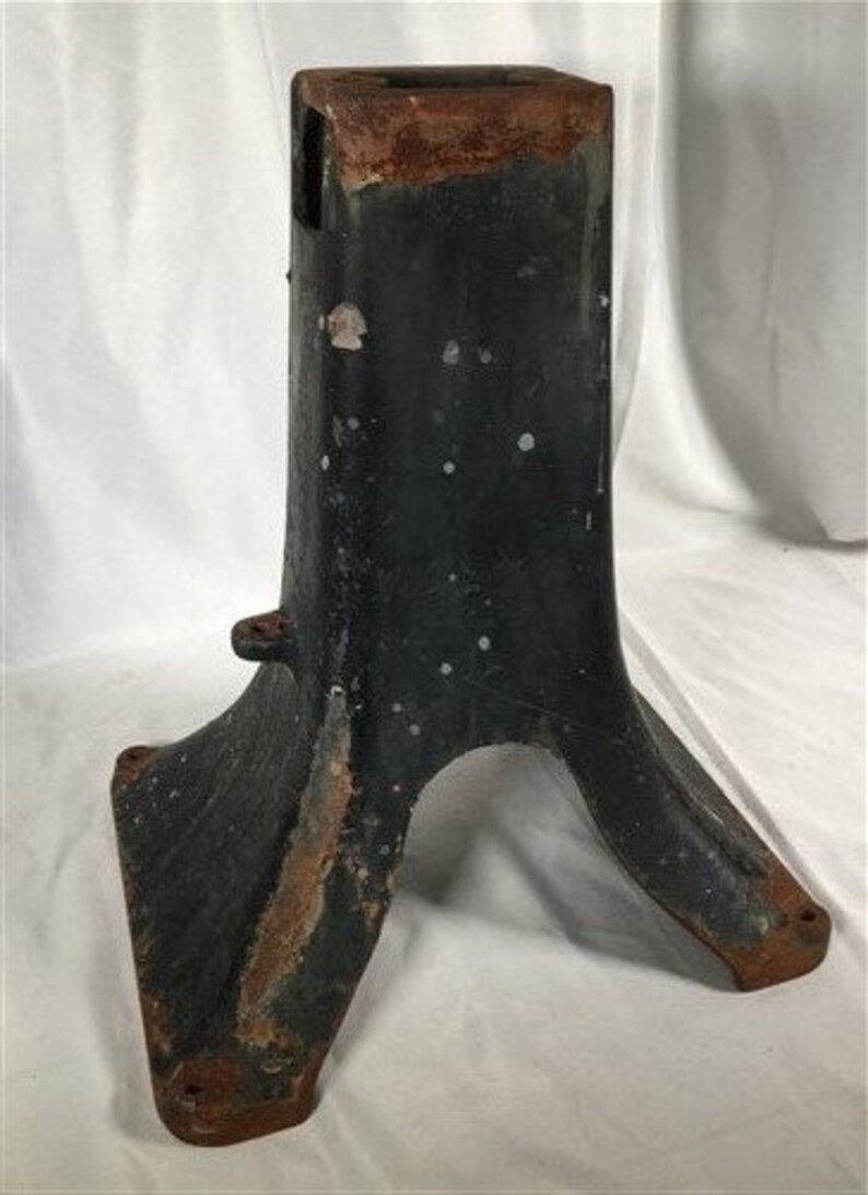 Cast Iron Table Leg Base Industrial Age Steel Kitchen Island Etsy