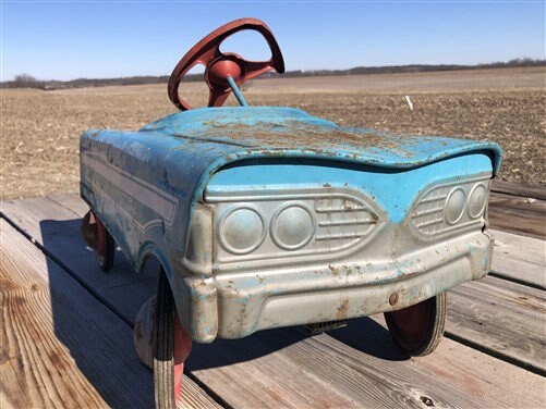 1960 murray sales pedal car