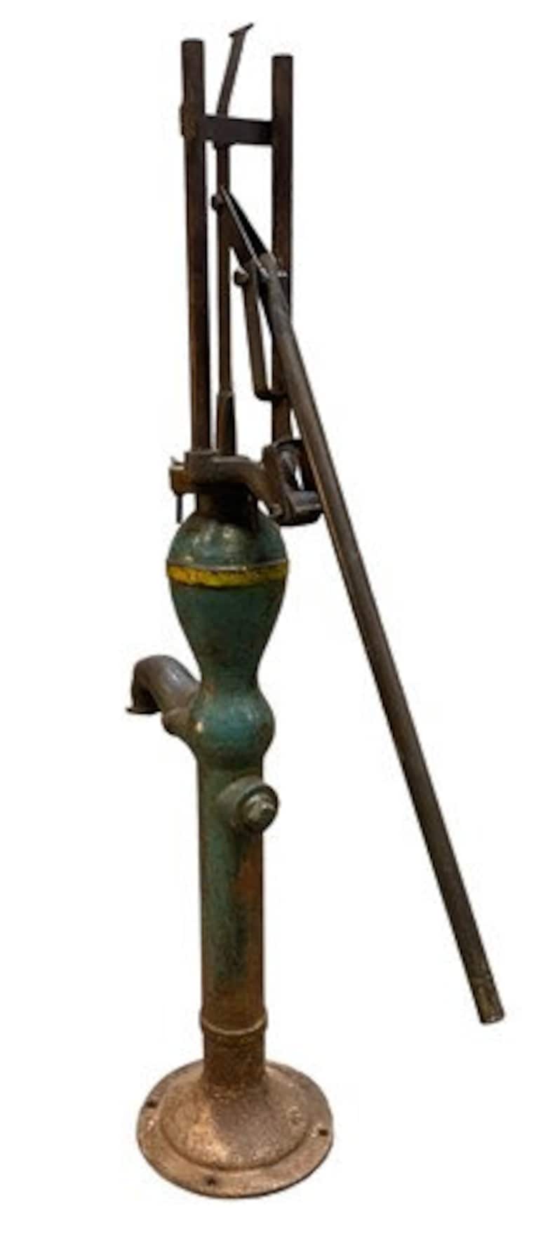 Well Water Pump, Cast Iron Cistern, Windmill Pitcher Pump, Patel Foundry, GF image 4