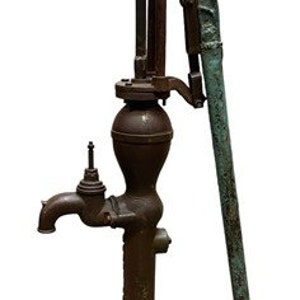 Well Water Pump, Cast Iron Cistern, Windmill Pitcher Pump, Patel Foundry, GD