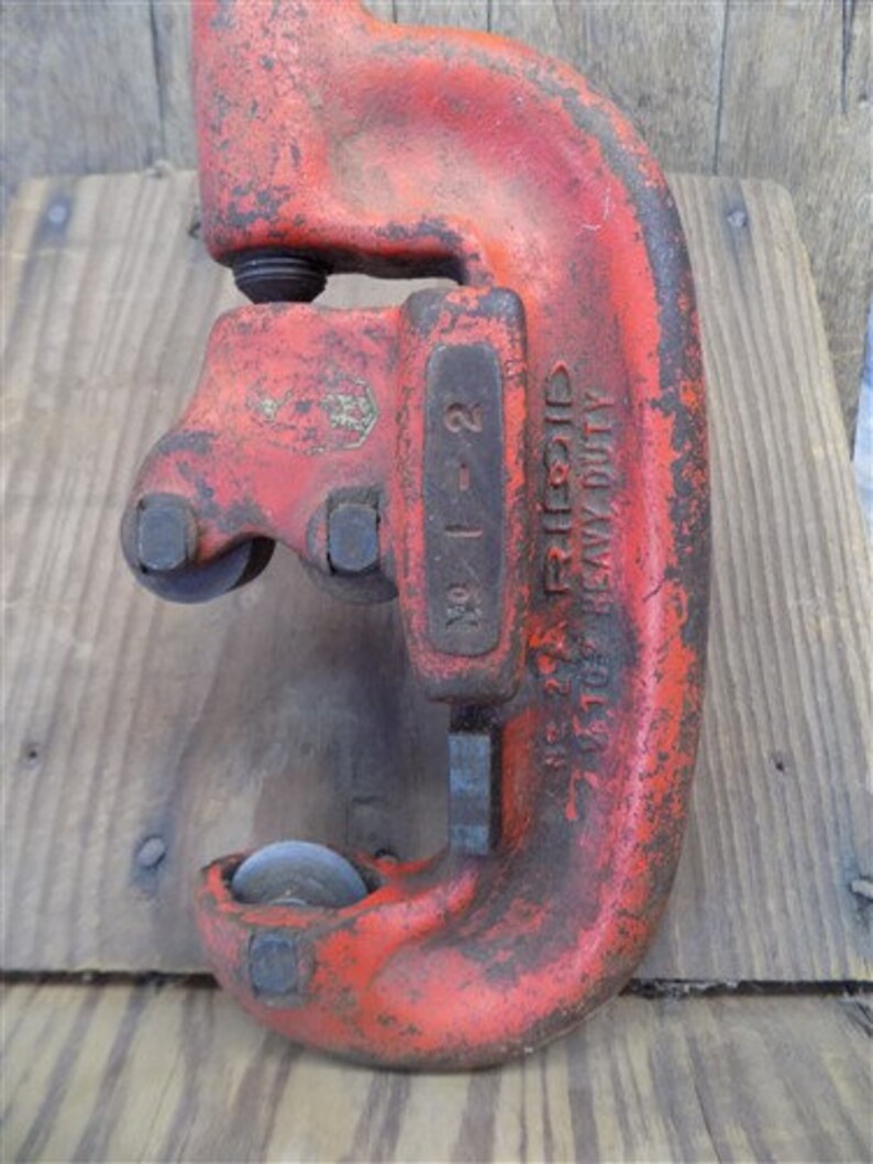 Rigid No 2A Heavy Duty Pipe Cutter 1/8 to 2 Capacity Vintage Etsy