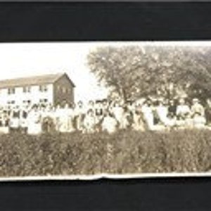 1920 Yardlong Pageant Group Photo, Carthage College, Carthage Illinois History, America Yesterday & Today, Carthage College History, Indians