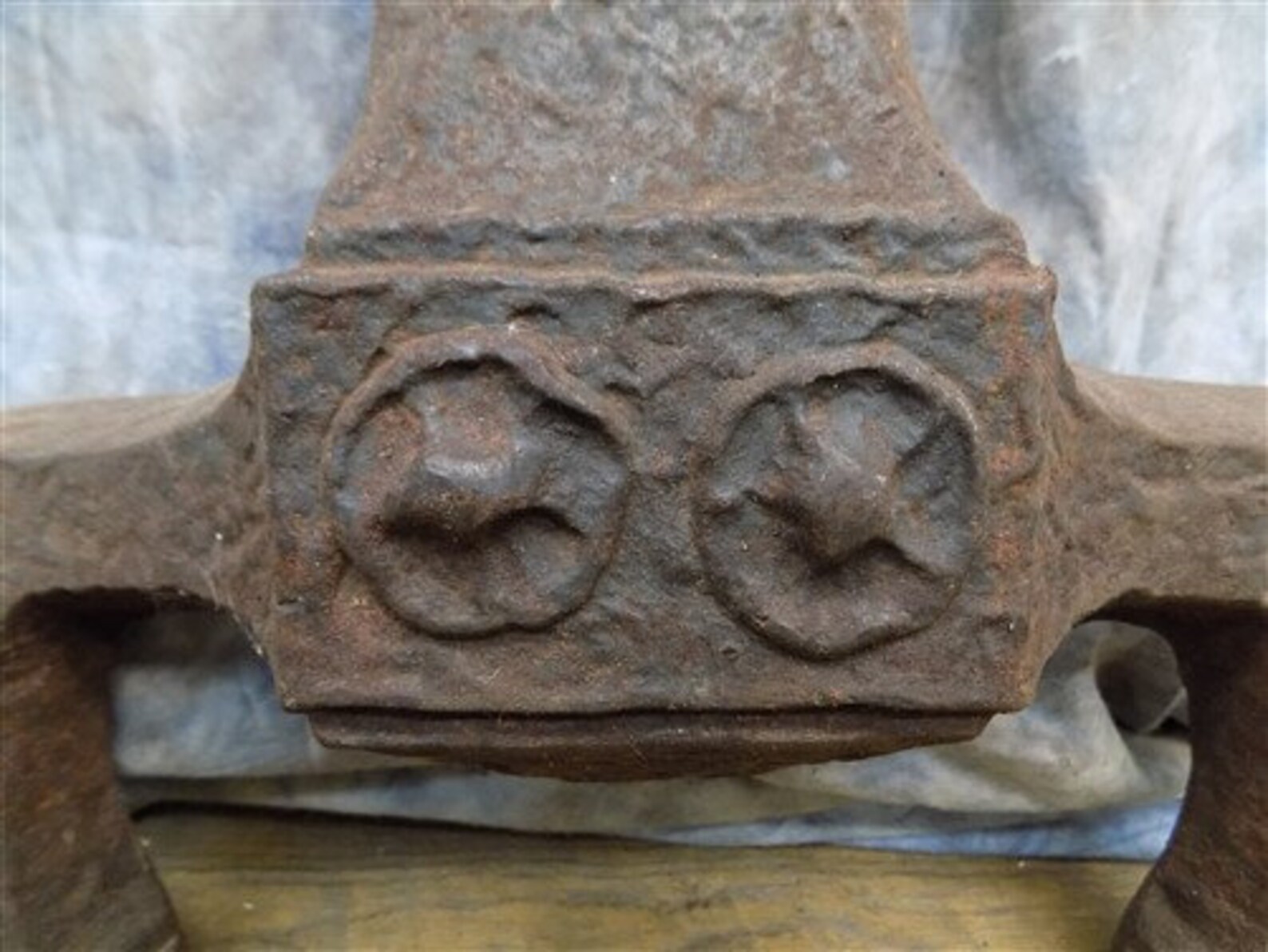 Pair Cast Iron Fireplace Andiron Fronts Art Deco Nouveau Etsy