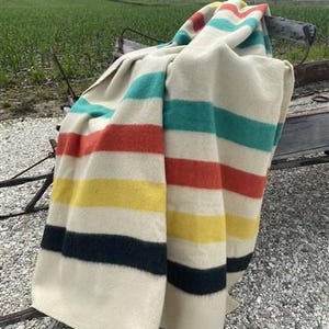 Polar Star Wool Blanket - Etsy