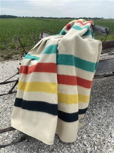 Polar Star Wool Blanket - Etsy