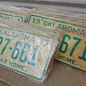 Set 50 License Plates Lot Vintage Automobile Car Truck Tags Some Consecutive jc, Vintage License Plates, Vintage Car Tags License Plate Art