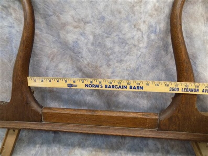 Wishbone Mirror Frame Supports Dresser Wash Stand Vintage Etsy