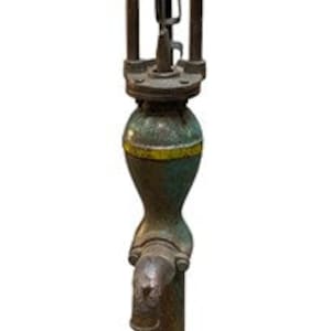 Well Water Pump, Cast Iron Cistern, Windmill Pitcher Pump, Patel Foundry, GF image 2