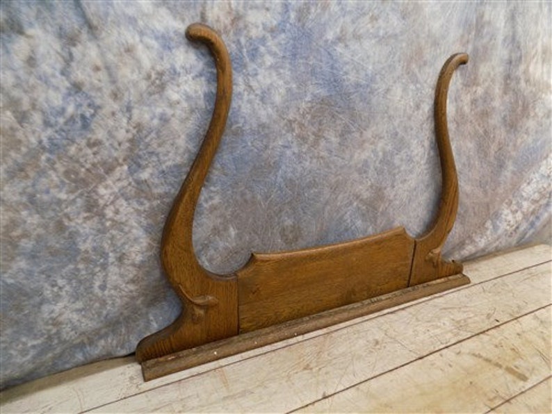 Wishbone Mirror Frame Supports Dresser Wash Stand Vintage Etsy