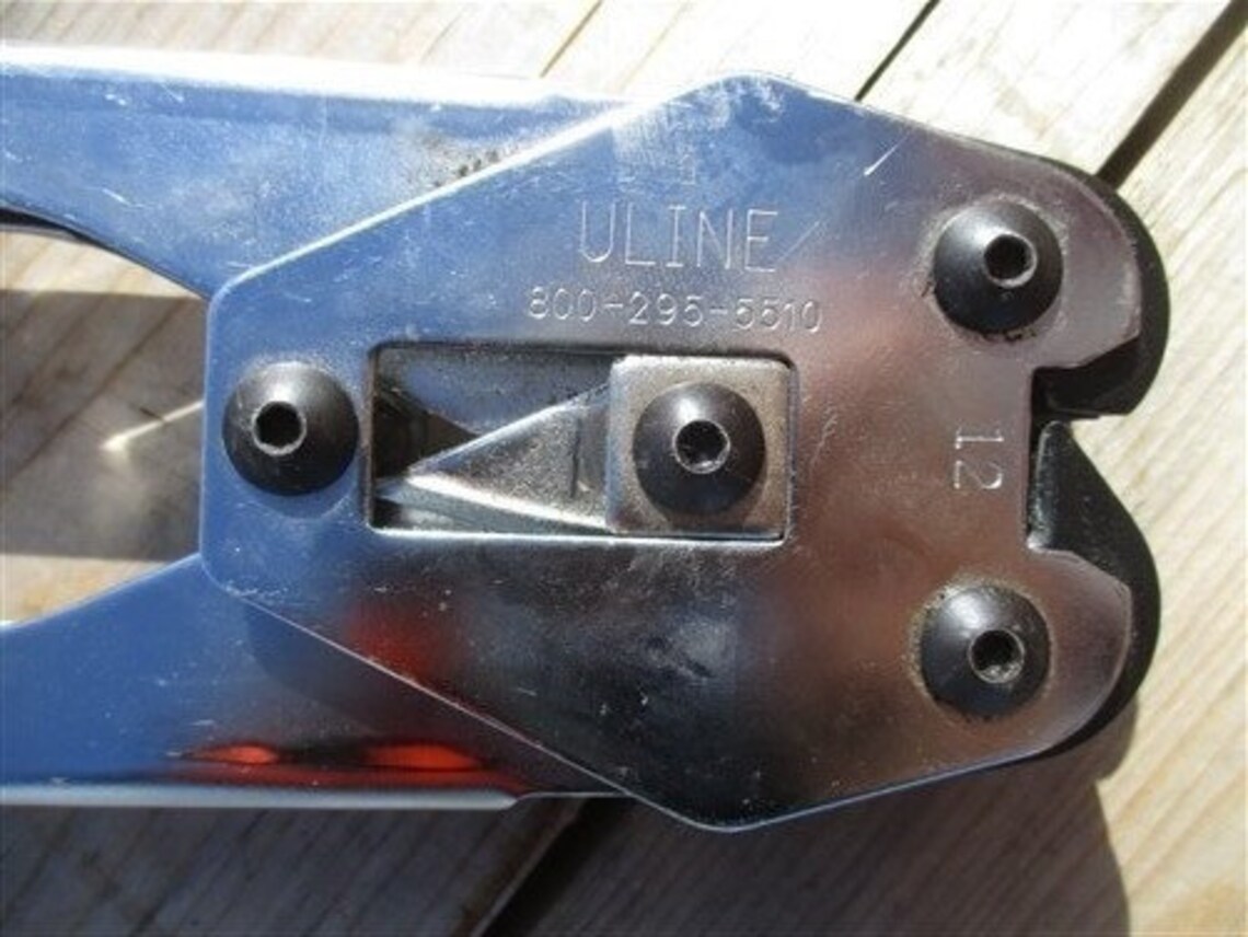 ULine 1/2 Industrial Gripper Polyester Strapping Sealer Etsy