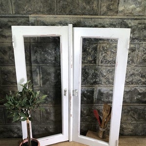 Wood Glass Door Panels, Cupboard Furniture Architectural Salvage, Art Craft A58 Reclaimed Glass Panels, Furniture Door Parts, Art Craft