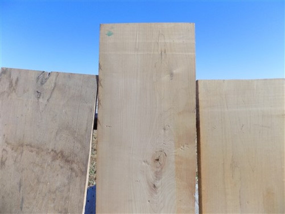 3 Raw Boards Natural Unfinished Sawn Wood Lumber Rustic Wood Etsy