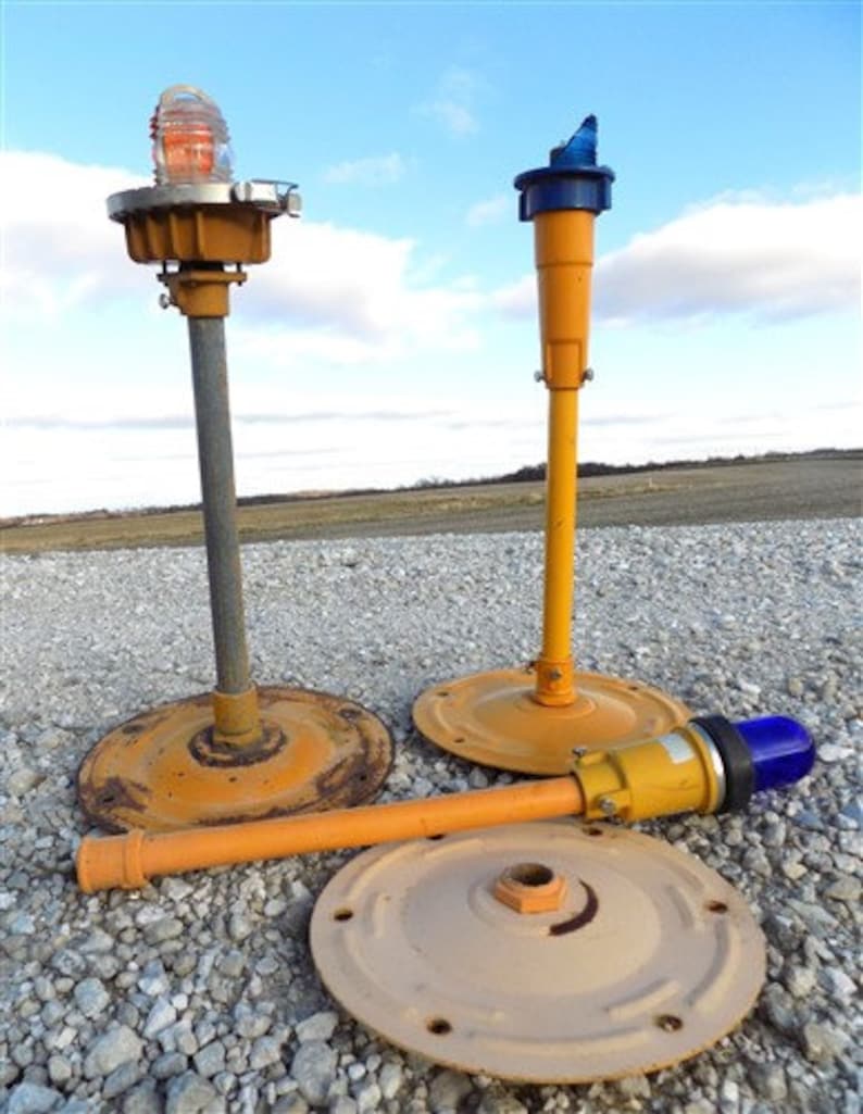 Airport Runway Taxiway Marker Lights Crouse Hinds Industrial Etsy