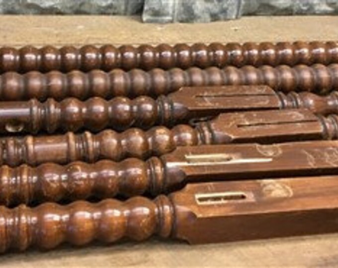 Wood Spindles, Furniture Part Legs, Architectural Salvage Reclaimed