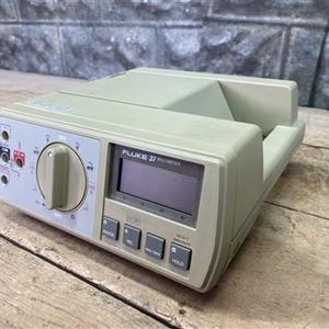 Multímetro digital Fluke 37, sin fuente de alimentación, radioaficionado clásico imagen 1
