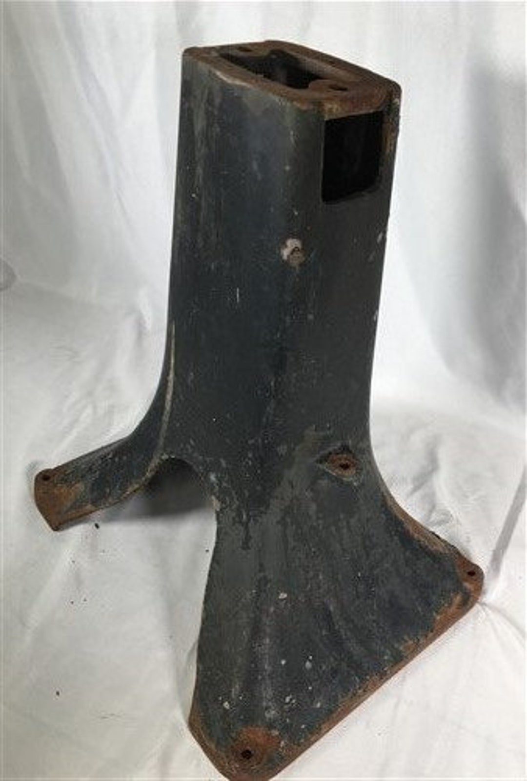 Cast Iron Table Leg Base, Industrial Age Steel, Kitchen Island Counter