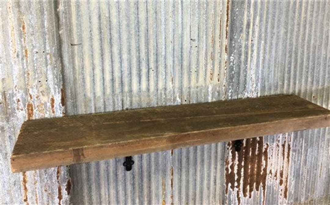 Floating Shelf Pine 2x10 Wood Fireplace Mantel Wall Mount Etsy