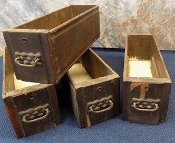 4 Sewing Machine Treadle Cabinet Drawer Singer Sign Wood Etsy