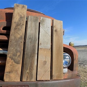 4 Barn Wood Reclaimed Planks, Wall Siding Boards, Rabbet Edge Lumber A48 Wall Paneling, Reclaimed Wood Accent Wall, Farmhouse Decor