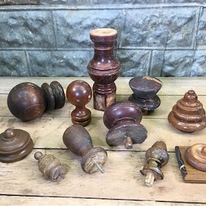 Wood Finials, Wood Furniture Parts, Architectural Salvage, Vintage Reclaimed H, Reclaimed Trim, Woodwork Salvage, Reclaimed Furniture Parts