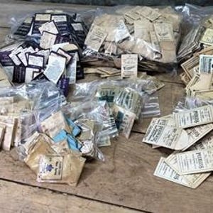 Watch Mainsprings Lot, NOS Watch Component Movement Parts, Replacement Parts image 2