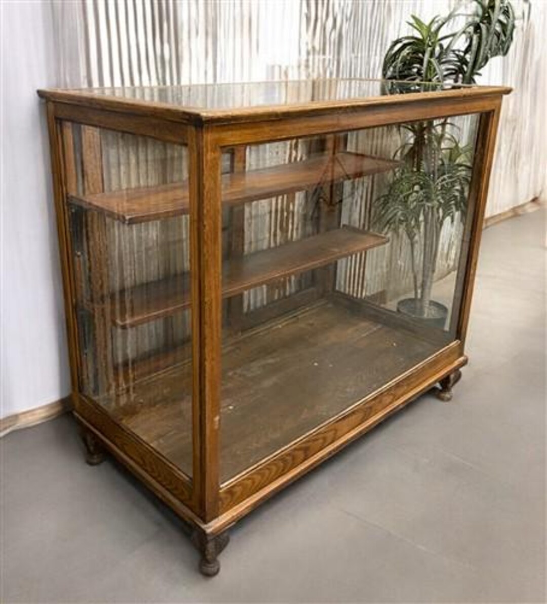 Antique General Store Display Case