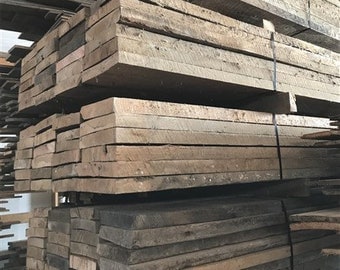 2 By Reclaimed Oak Barn Wood Boards, Solid Oak Lumber Planks Unfinished Panels z, *Message for Quote* Reclaimed Barn Wood, Architectural