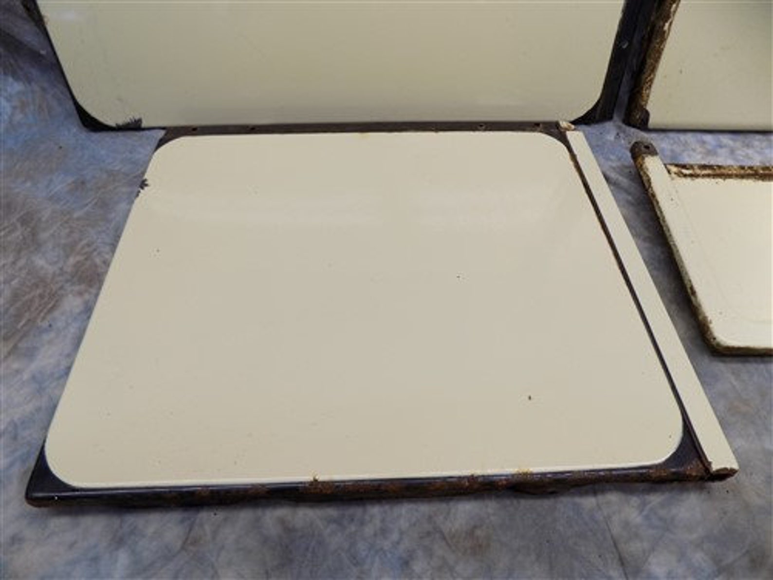 4 Stove Panels Magic Chef Quick Meal Porcelain Metal Parts - Etsy