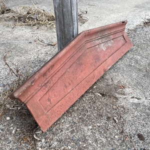 Door Header Industrial Architectural Salvage Cast Iron Steel Pediment Vintage a, Door Pediment Window Pediment Vintage Trim Wall Decor