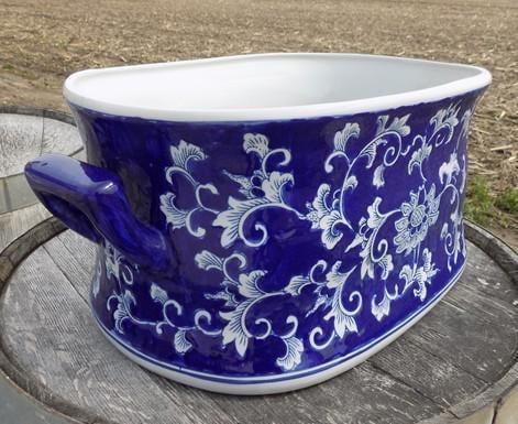 White porcelain foot bath - Etsy 日本